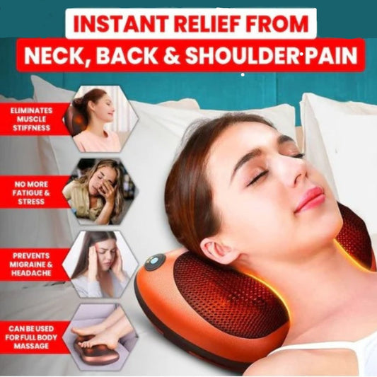 Electric Pillow Massager - Relaxation and Pain Relief in One