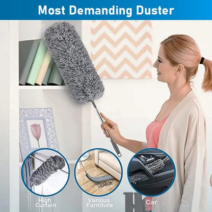 Cleaning Duster 8ft Long Pipe AC CEILING FAN WALL ROOF FEATHER DUSTER